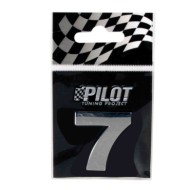 3d Letters Type 3 (28 Mm) 7 Lettere E Numeri Adesivi