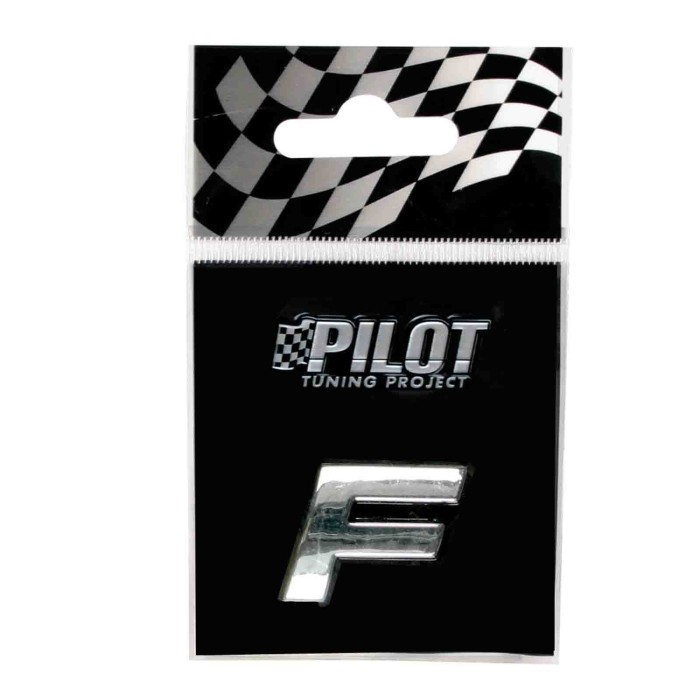 07916-S-01.JPG 3d Letters Type 1 (18 Mm) F Lettere E Numeri Adesivi