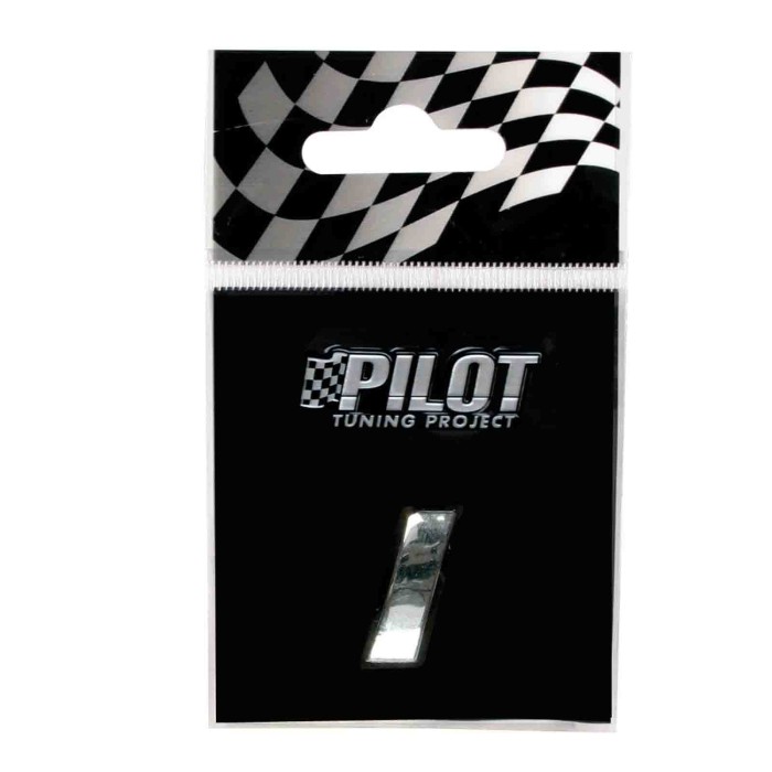 07919-S-01.JPG 3d Letters Type 1 (18 Mm) I Lettere E Numeri Adesivi