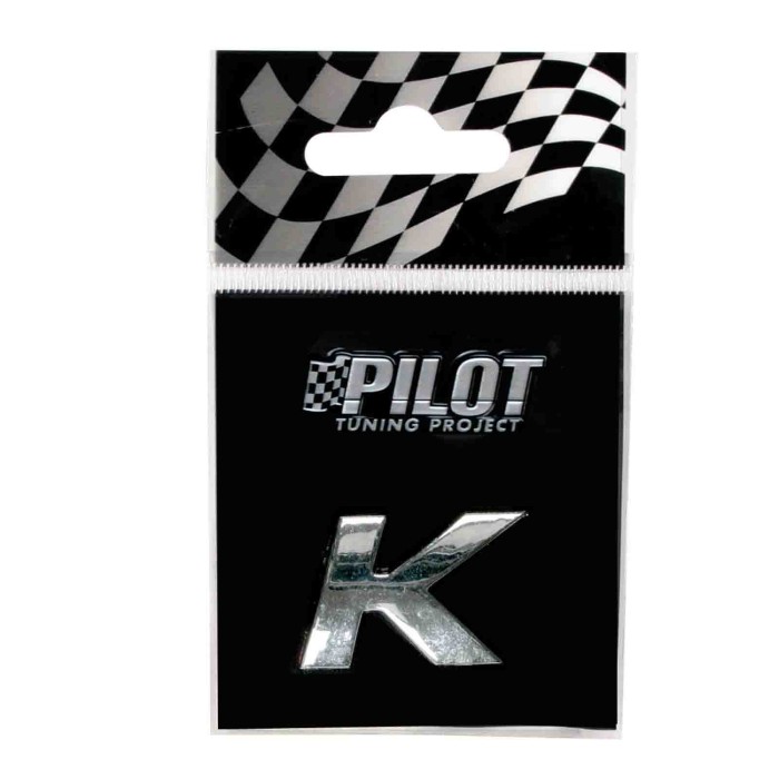 07921-S-01.JPG 3d Letters Type 1 (18 Mm) K Lettere E Numeri Adesivi