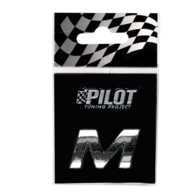 07923-S-01.JPG 3d Letters Type 1 (18 Mm) M Lettere E Numeri Adesivi