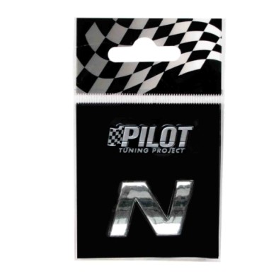 07924-S-01.JPG 3d Letters Type 1 (18 Mm) N Lettere E Numeri Adesivi