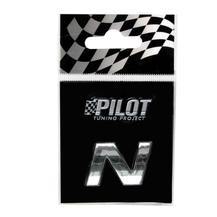 07924-S-01.JPG 3d Letters Type 1 (18 Mm) N Lettere E Numeri Adesivi