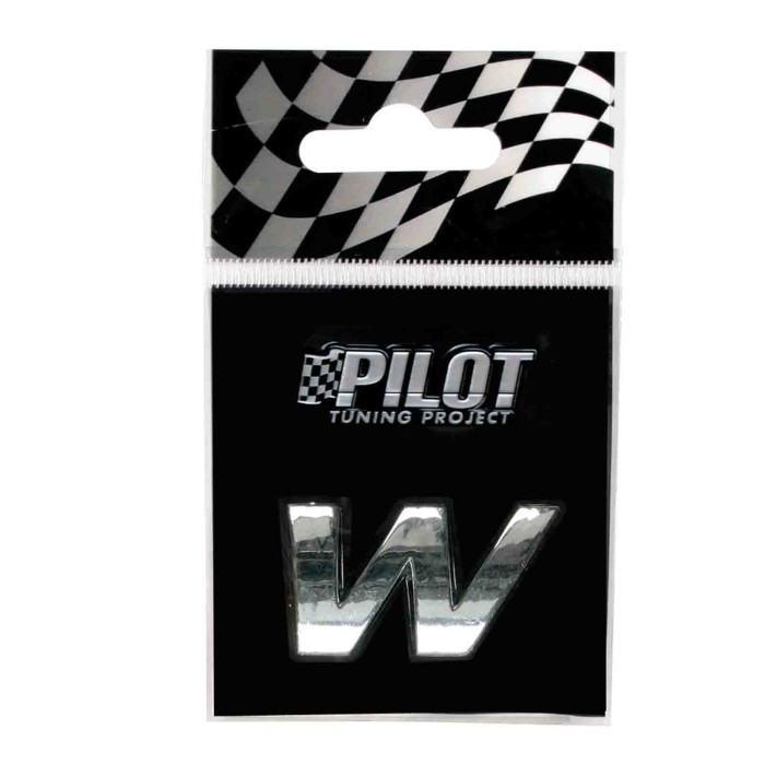 07933-S-01.JPG 3d Letters Type 1 (18 Mm) W Lettere E Numeri Adesivi