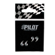 3d Letters Type 1 (18 Mm) "" Lettere E Numeri Adesivi