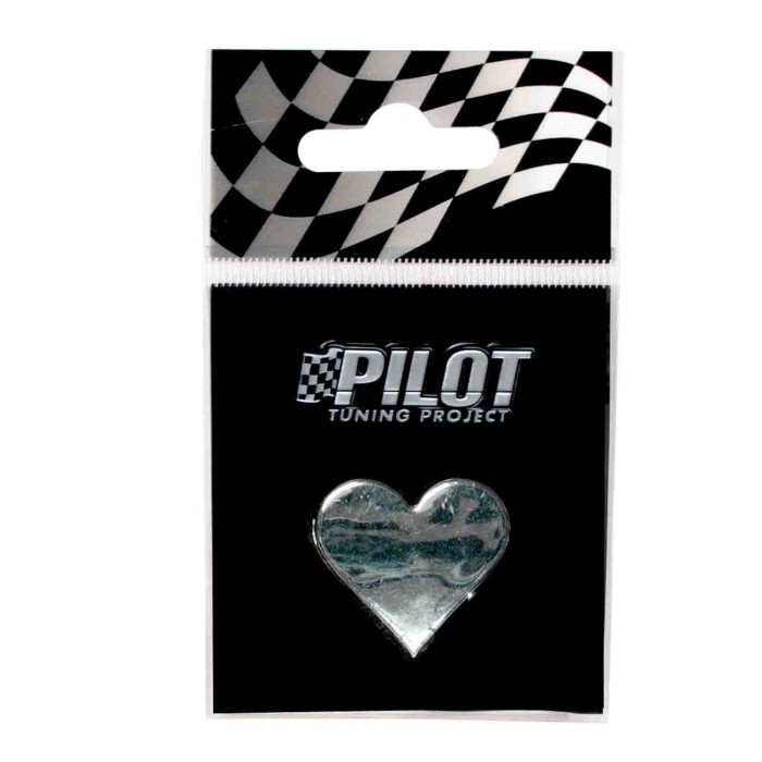 07958-S-01.JPG 3d Letters Type 1 (18 Mm) Cuore Lettere E Numeri Adesivi