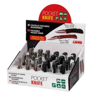 66125-S-01.JPG Pocket Knife Coltelli Tascabili Richiudibili Espositore 24 Pz Multi Tools Multi Tools