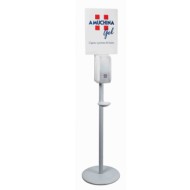 AM386310-S-01.JPG Piantana Porta Dispenser Automatico Igienizzanti E Protezioni Igiene E Protezione