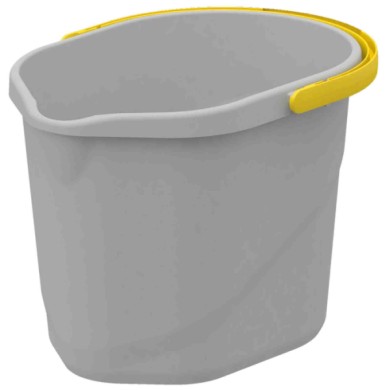 AP10368-S-01.JPG Secchio Ovale Specifico Per Pulivetri 12 L Secchi Lavaggio
