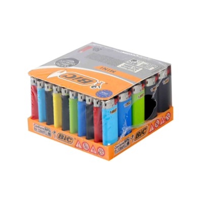 BIC807972-S-01.JPG Accendini Bic Classic Mini J25. Display Da 50 Pezzi Colori Assortiti Accendini E Accessori Tabacco