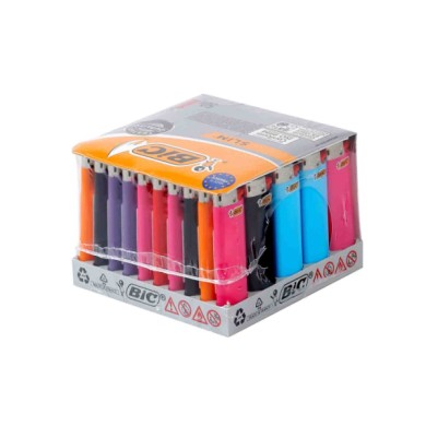BIC830612-S-01.JPG Accendini Bic Classic Slim J23. Display Da 50 Pezzi Colori Assortiti Accendini E Accessori Tabacco