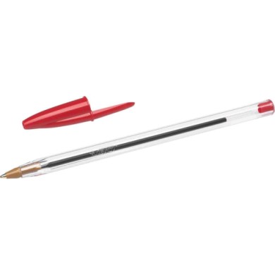 BIC8373619-S-01.JPG Bic Cristal Original Penne A Sfera Scatola 50 Pz Rosso Cancelleria