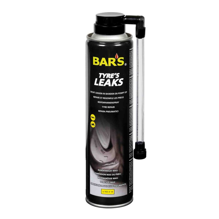 BL403080-A-01.JPG Bar's Tyre's Leaks Gonfia E Ripara Pneumatici 300 Ml Kit Riparazione Pneumatici E Compressori Kit Riparazione 