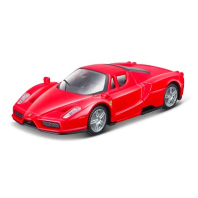 BU26000-S-03.JPG Collezione 6 Auto Ferrari Burago Scala 1:24 Scatola Vetrina Modellini In Metallo