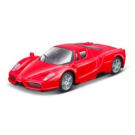 BU26000-S-03.JPG Collezione 6 Auto Ferrari Burago Scala 1:24 Scatola Vetrina Modellini In Metallo