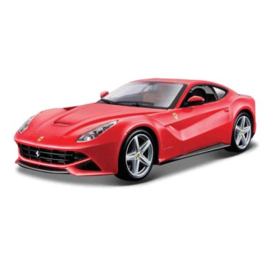 BU26000-S-04.JPG Collezione 6 Auto Ferrari Burago Scala 1:24 Scatola Vetrina Modellini In Metallo