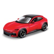 Ferrari Purosangue Burago Scala 1:24 Scatola Vetrina Modellini In Metallo