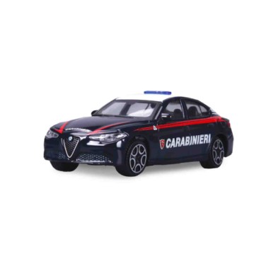 BU30310-S-02.jpg Collezione 24 Auto Carabinieri Burago Scala 1:43 Display Da Banco Modellini In Metallo