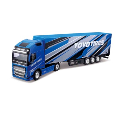 BU31480-S-02.JPG Collezione 6 Camion Con Semirimorchio Burago Scala 1:43 Modellini In Metallo