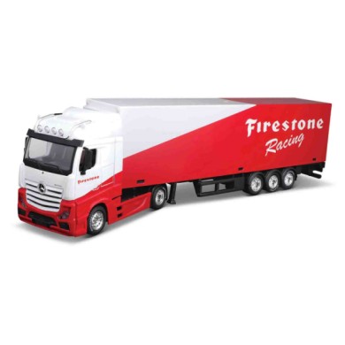 BU31480-S-04.JPG Collezione 6 Camion Con Semirimorchio Burago Scala 1:43 Modellini In Metallo