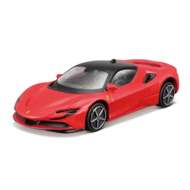 BU36100-S-01.JPG Collezione 12 Auto Ferrari Burago Scala 1:43 Display Da Banco Modellini In Metallo