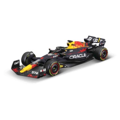 BU38182V-C-01.JPG Auto F1 Red Bull Racing Rb19 Verstappen Burago Scala 1:43 Scatola Vetrina Modellini In Metallo