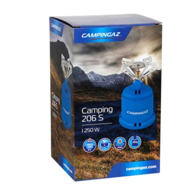 CG206S-C-01.JPG Campingaz Camping 206 S Fornello A Gas Portatile Gas Butano Fornelli E Bombole A Gas