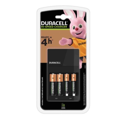 DC4036536-C-01.JPG Duracell Hi Speed Advance Charger Con 4 Batterie Ricaricabili (2 Aa + 2 Aaa) Pile E Batterie