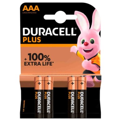DC4141124-C-01.JPG Duracell Plus 100 Mini Stilo "aaa" 4 Pz Pile E Batterie