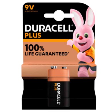 DC4142206-C-01.JPG Duracell Plus 100 "9 V" 1 Pz Pile E Batterie