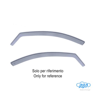 NEUTRO.jpg Set Deflettori Aria Anteriori Ad Incastro Tipo Lungo Dacia Duster Anteriori Ad Incastro Tipo Lungo Deflettori Aria Su