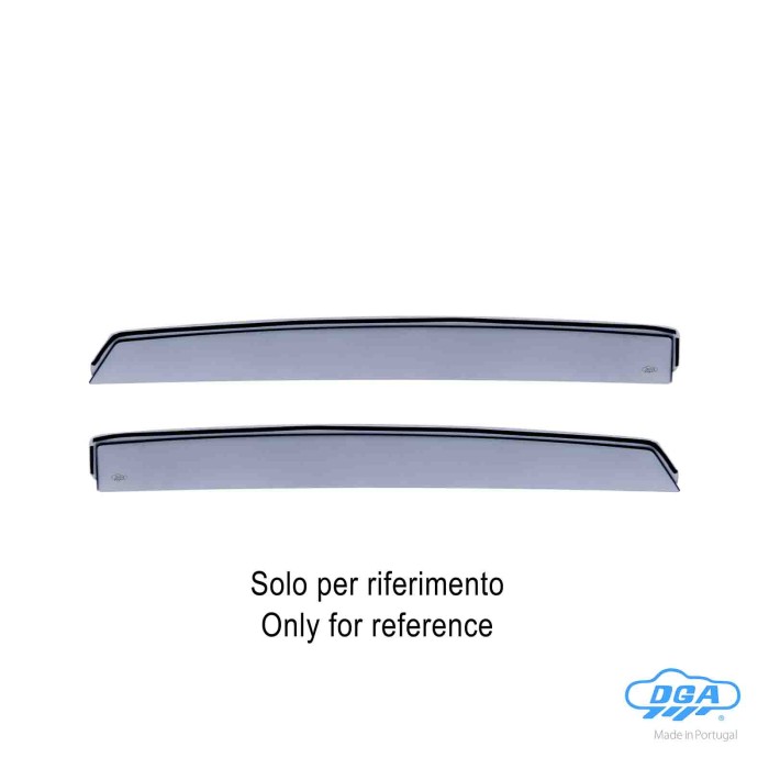 NEUTRO.jpg Set Deflettori Aria Posteriori Ad Incastro Toyota Land Cruiser 5p Posteriori Ad Incastro Deflettori Aria Su Misura Dg