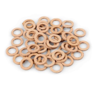 EC70701545-S-02.JPG Set 50 Pezzi Guarnizione In Salpa Ø 10.5x17x2 Mm Gas Gpl Fornelli E Bombole A Gas