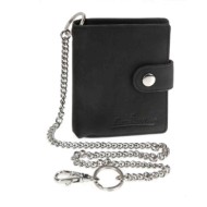Biker Wallet Portafoglio Nero Portafogli Portaoggetti