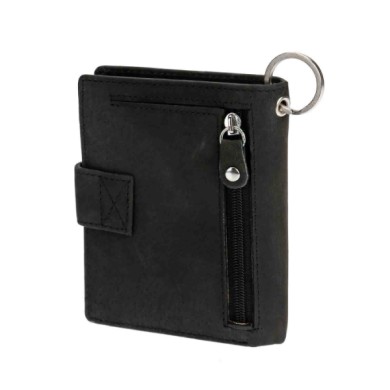 ERPFBBL-S-03.JPG Biker Wallet Portafoglio Nero Portafogli Portaoggetti