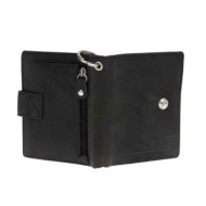 ERPFBBL-S-04.JPG Biker Wallet Portafoglio Nero Portafogli Portaoggetti
