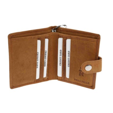 ERPFBBR-S-01.JPG Biker Wallet Portafoglio Marrone Portafogli Portaoggetti