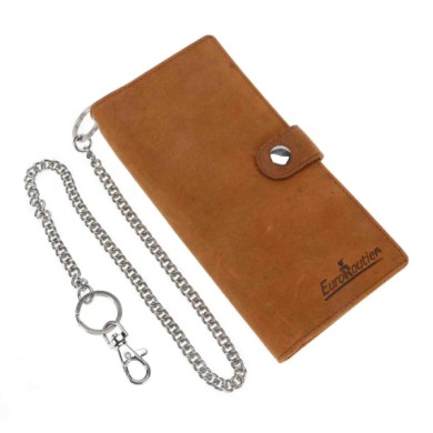 ERPFTBR-S-02.JPG Trucker Wallet Portafoglio Marrone Portafogli Portaoggetti
