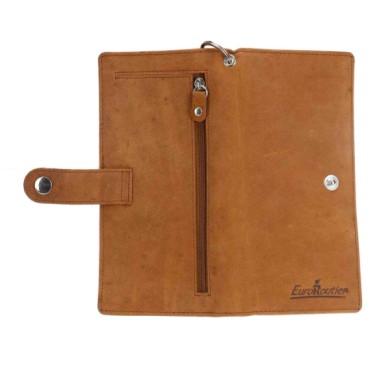 ERPFTBR-S-04.JPG Trucker Wallet Portafoglio Marrone Portafogli Portaoggetti