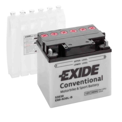 NEUTRO.jpg Batteria 12v Exide Bike Conventional 30 Ah 300 A K 100 Series-k 1100 Lt-k 1200 Exide Bike Batterie Per Moto Batterie