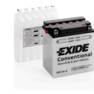 Batteria 12v Exide Bike Conventional 12 Ah 165 A Tornado-sst Electra-ss Supersport Kick-gpx 600-zl 600 -zx 600-a/b/c/d Ninja