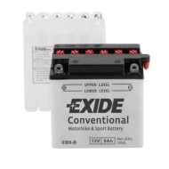 EXEB9B-S-03.JPG Batteria 12v Exide Bike Conventional 9 Ah 100 A Red Rose / Classic Exide Bike Batterie Per Moto Batterie