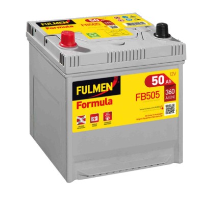 EXFB505-D-01.JPG Batteria 12v Fulmen Formula 50 Ah 360 A D20 Clarus -picanto -colt V -iq -paseo Coupe -picanto Ii -indigo Batter