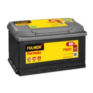 Batteria 12v Fulmen Formula 80 Ah 640 A L04 8c-8c Spider-a4 (8d2, B5) Fulmen Batterie Per Auto Batterie