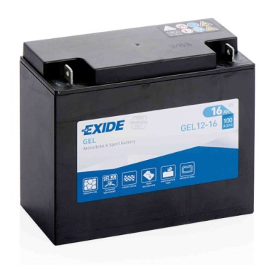 EXGEL1216-S-01.JPG Batteria 12v Exide Bike Gel 16 Ah 100 A Exide Bike Batterie Per Moto Batterie
