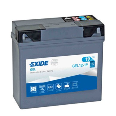NEUTRO.jpg Batteria 12v Exide Bike Gel 19 Ah 170 A Bmw K 1600 Gt / Gtl Exide Bike Batterie Per Moto Batterie