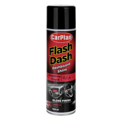 FDS772-S-01.JPG Flash Dash Pulitore Per Cruscotti Effetto Lucido 500 Ml Fragola Carplan