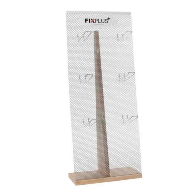 FP101-A-01.JPG Fixplus Display Espositore Da Banco Con 6 Ganci Fixplus Portabiciclette