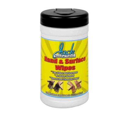 JM800121-S-01.JPG Salviette Multiuso Per Mani E Superfici 25 Pz Jack Manufacturing
