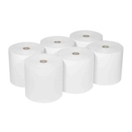 KC6687-S-01.JPG Set 6 Rotoli Da 354 Mt Asciugamani In Carta 1 Velo Ricariche Per Dispenser Autoconsumo